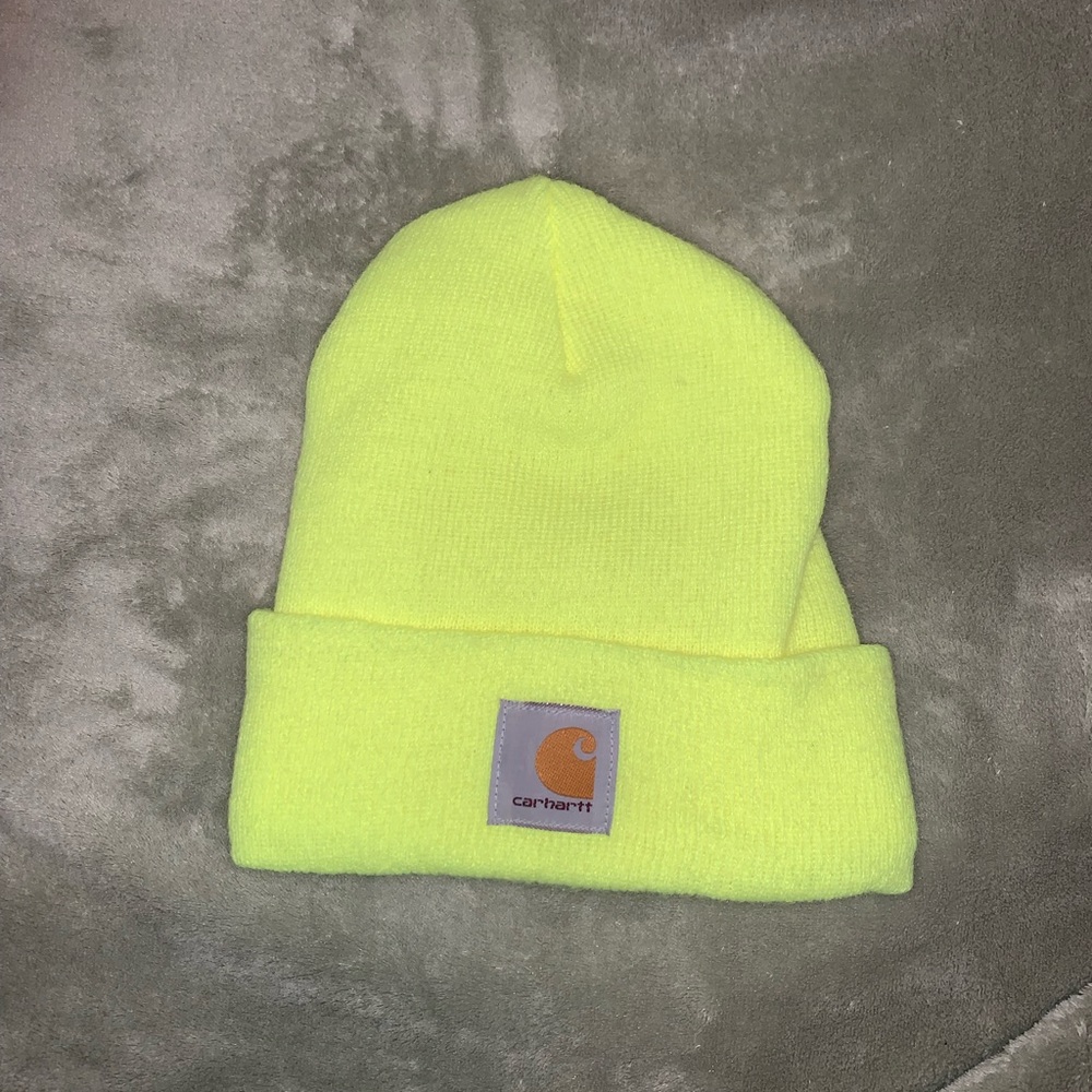 Carhartt beanie 💛💚